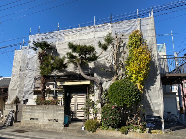 徳島市Ｋ様邸塗装工事